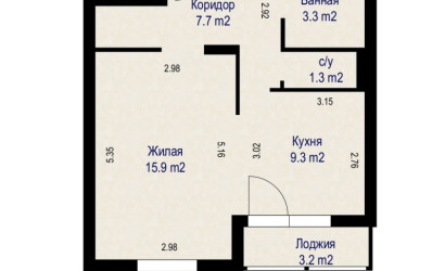 Купить 1-комнатную квартиру, Минск, просп. Победителей, д. 125 (Центральный район). Фото 18