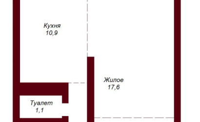 Купить 1-комнатную квартиру, Брест, ул. Рябцева, д. . Фото 6