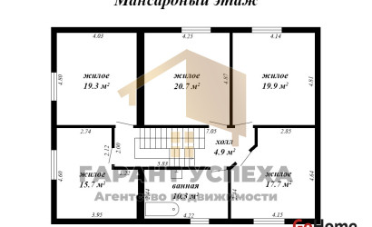 Купить дом, Брест, ул. Сергея Смирнова писателя, 11.05 соток. Фото 19