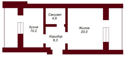 Купить 1-комнатную квартиру, Брест, ул. Речицкая, д. . Фото 11