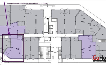 Продажа торгового помещения, Минск, Жореса Алфёрова ул., 9,  79.1 кв.м.. Фото 9
