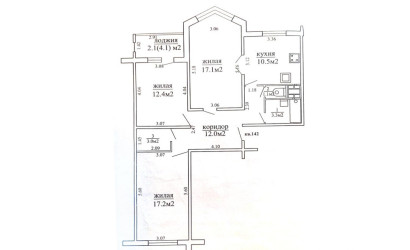 Купить 3-комнатную квартиру, Минск, Прушинских ул., 72 (Ленинский район). Фото 5