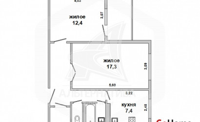 Купить 2-комнатную квартиру, Брест, Вулька, ул. Сябровская. Фото 8