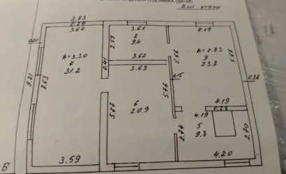 Купить коттедж, Антоновка, Беларусь, г. Бобруйск д.антоновка 7, 15 соток. Фото 3