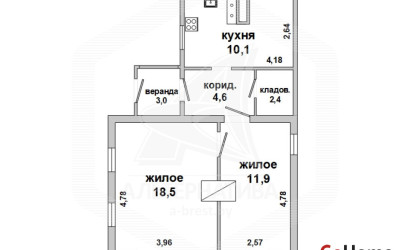 Купить дом, Брест, Ковалево, 11.78 соток. Фото 15