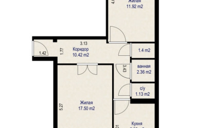 Купить 2-комнатную квартиру, Минск, ул. Краснослободская, д. 3/1 (Заводской район). Фото 18