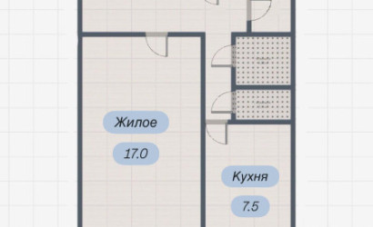 Купить 1-комнатную квартиру, Брест, Писателя Смирнова ул.. Фото 2