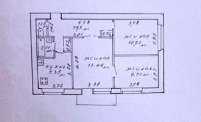 Купить 3-комнатную квартиру, Мозырь, Ленинская ул., д.58. Фото 12