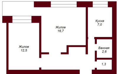 Купить 2-комнатную квартиру, Брест, ул. Дубровская, д. . Фото 9