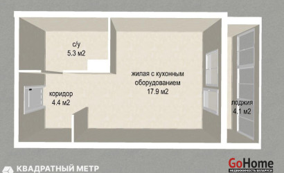 Купить 1-комнатную квартиру, Копище, Николая Камова ул., 11. Фото 29