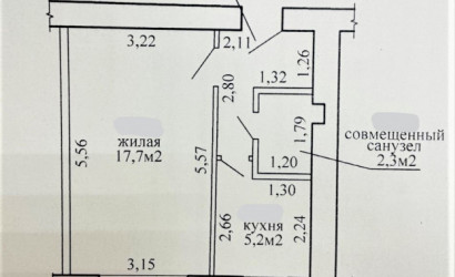 Купить 1-комнатную квартиру, Гомель, Минская, 8. Фото 6