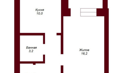 Купить 1-комнатную квартиру, Брест, ул. Красногвардейская, д. . Фото 8