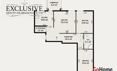 Купить 3-комнатную квартиру, Минск, Тимошенко ул., 8 (Фрунзенский район). Фото 35