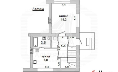 Купить 3-комнатную квартиру, Лунинец, , . Фото 1