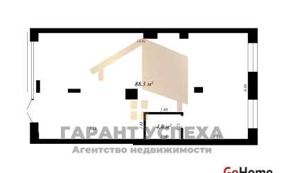 Аренда торгового помещения, Брест, ул. Фомина,  92.3 кв.м.. Фото 3