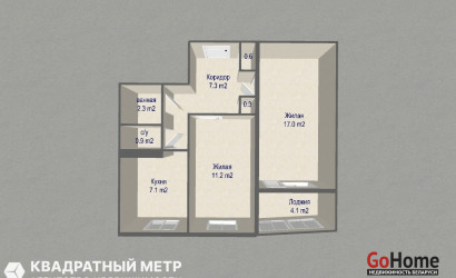 Купить 2-комнатную квартиру, Минск, просп. Партизанский, д. 32/2 (Заводской район). Фото 20
