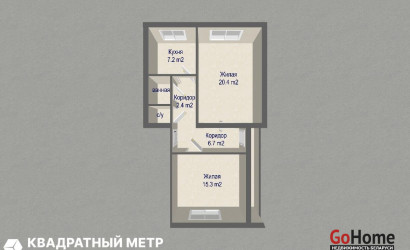 Купить 2-комнатную квартиру, Правдинский, Юбилейная ул., 6. Фото 22