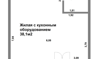 Купить 2-комнатную квартиру, Минск, Аэродромная ул., 20 (Октябрьский район). Фото 2
