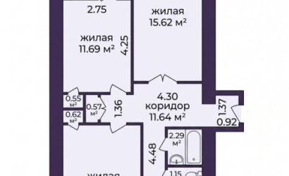 Купить 3-комнатную квартиру, Минск, Короля ул., 20 (Московский район). Фото 19