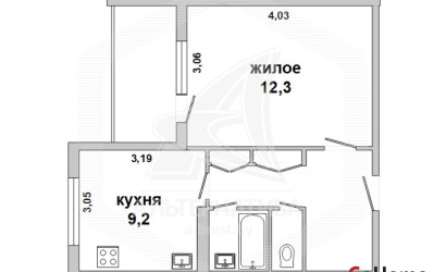 Купить 1-комнатную квартиру, Брест, Восток, ул. Ленинградская. Фото 8