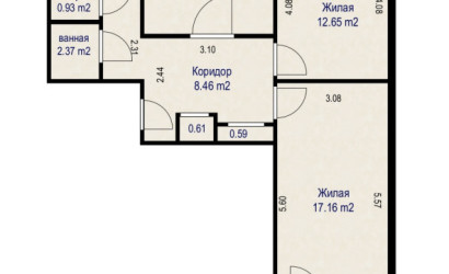Купить 3-комнатную квартиру, Минск, ул. Голубева, д. 9 (Московский район). Фото 1