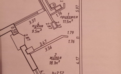 Купить 1-комнатную квартиру, Витебск, Правды, 66К. Фото 12