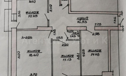 Купить 4-комнатную квартиру, Витебск, Октябрьский проезд, 11. Фото 10