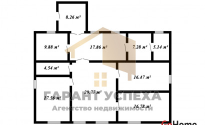 Купить дом, Волчин, Каменецкий р-н, 25 соток. Фото 13