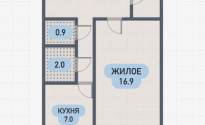Купить 1-комнатную квартиру, Брест, Огородная ул.. Фото 2