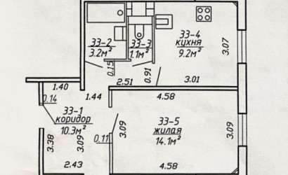 Купить 2-комнатную квартиру, Минск, Гуртьева ул., 26(Первомайский район). Фото 23