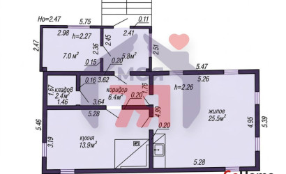 Купить дом, Ганьковичи, 25 соток. Фото 13