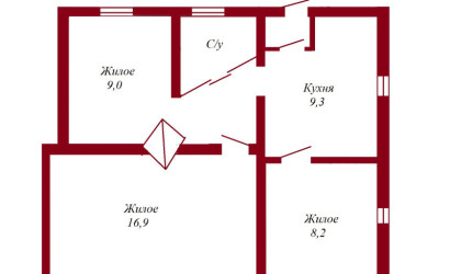 Купить дом, Пинск, Горького, 61, 3.7 соток. Фото 8