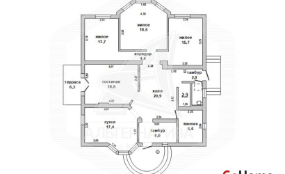 Купить дом, Большие Мотыкалы, Мотыкальский с/с, 15 соток. Фото 23