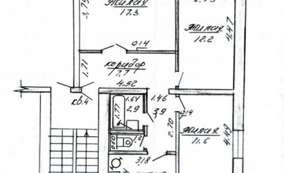 Купить 3-комнатную квартиру, Слоним, Тутаринова ул., 71. Фото 21