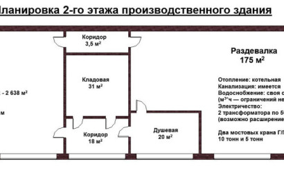 Продажа помещения, Кричев, Зеленая ул., 4618.6 кв.м.. Фото 2
