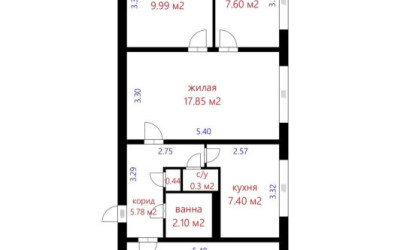 Купить 4-комнатную квартиру, Минск, Ангарская ул., 78(Заводской район). Фото 48