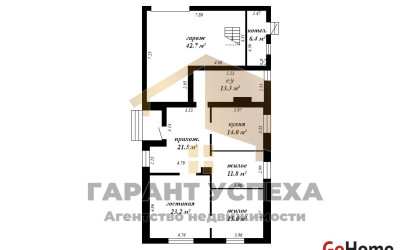 Купить дом, Большие Мотыкалы, Мотыкальский с/с, 9.99 соток. Фото 19