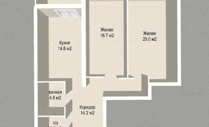 Купить 2-комнатную квартиру, Минск, Богдановича ул., 132 (Советский район). Фото 20