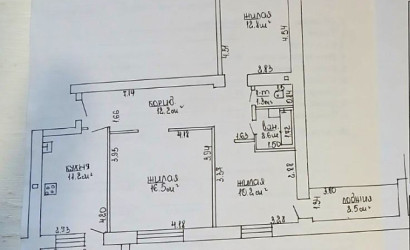 Купить 3-комнатную квартиру, Жлобин, м-н 17-й, 32. Фото 13