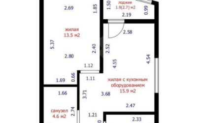 Купить 2-комнатную квартиру, Минск, Игоря Лученка ул., 24 (Октябрьский район). Фото 33