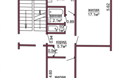 Купить 2-комнатную квартиру, Гродно, Поповича, 19. Фото 18