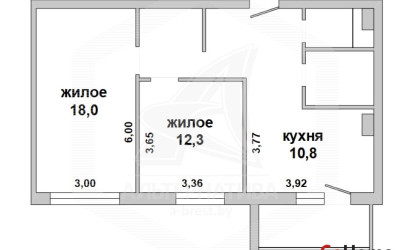 Купить 2-комнатную квартиру, Брест, Центр, ул. Гоголя. Фото 1