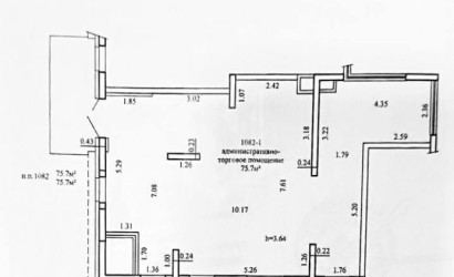 Аренда торгового помещения, Минск, Савицкого ул., 23,  75.7 кв.м.. Фото 4