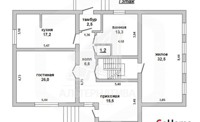 Купить дом, Большие Мотыкалы, Мотыкальский с/с, 19 соток. Фото 1