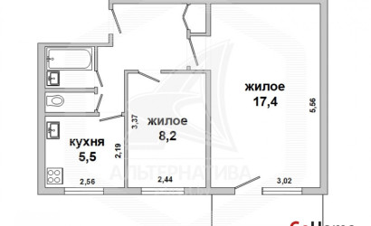 Купить 1-комнатную квартиру, Малорита, , . Фото 1