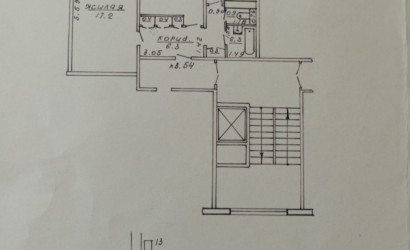 Купить 2-комнатную квартиру, Солигорск, Пр. Мира 11а. Фото 4