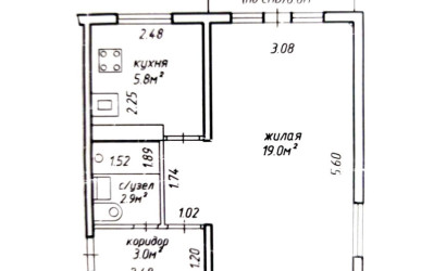 Купить 1-комнатную квартиру, Минск, Клумова пер., 13 (Партизанский район). Фото 33