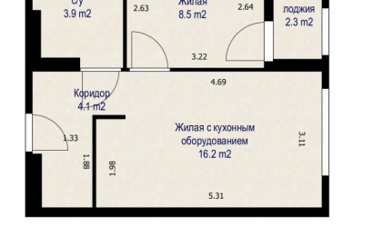 Купить 2-комнатную квартиру, Минск, Брилевская ул., 31(Октябрьский район). Фото 22