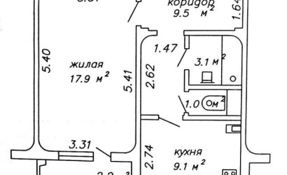 Купить 1-комнатную квартиру, Минск, Одинцова ул., 119(Фрунзенский район). Фото 13