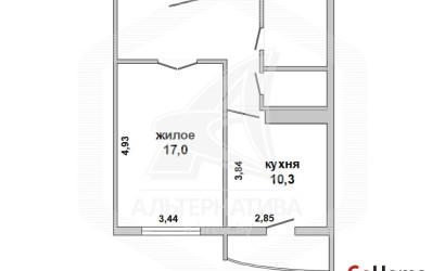 Купить 1-комнатную квартиру, Брест, Ковалево, ул. Луцкая. Фото 15